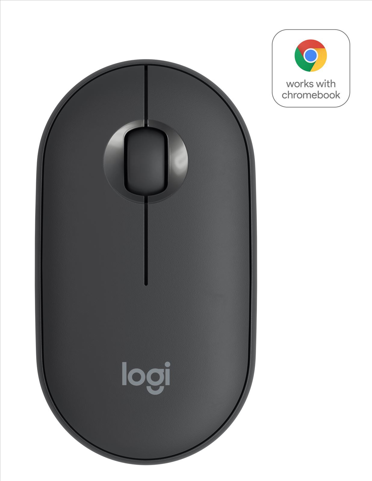 Logitech Pebble M350 mouse Ambidestro Wireless a RF + Bluetooth Ottico 1000 DPI
